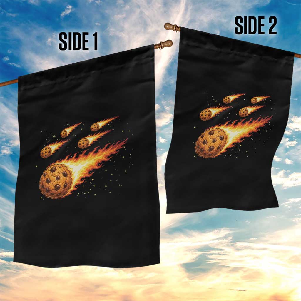 Cookie Meteor Shower Garden Flag Funny Space Dessert TS12 Print Your Wear