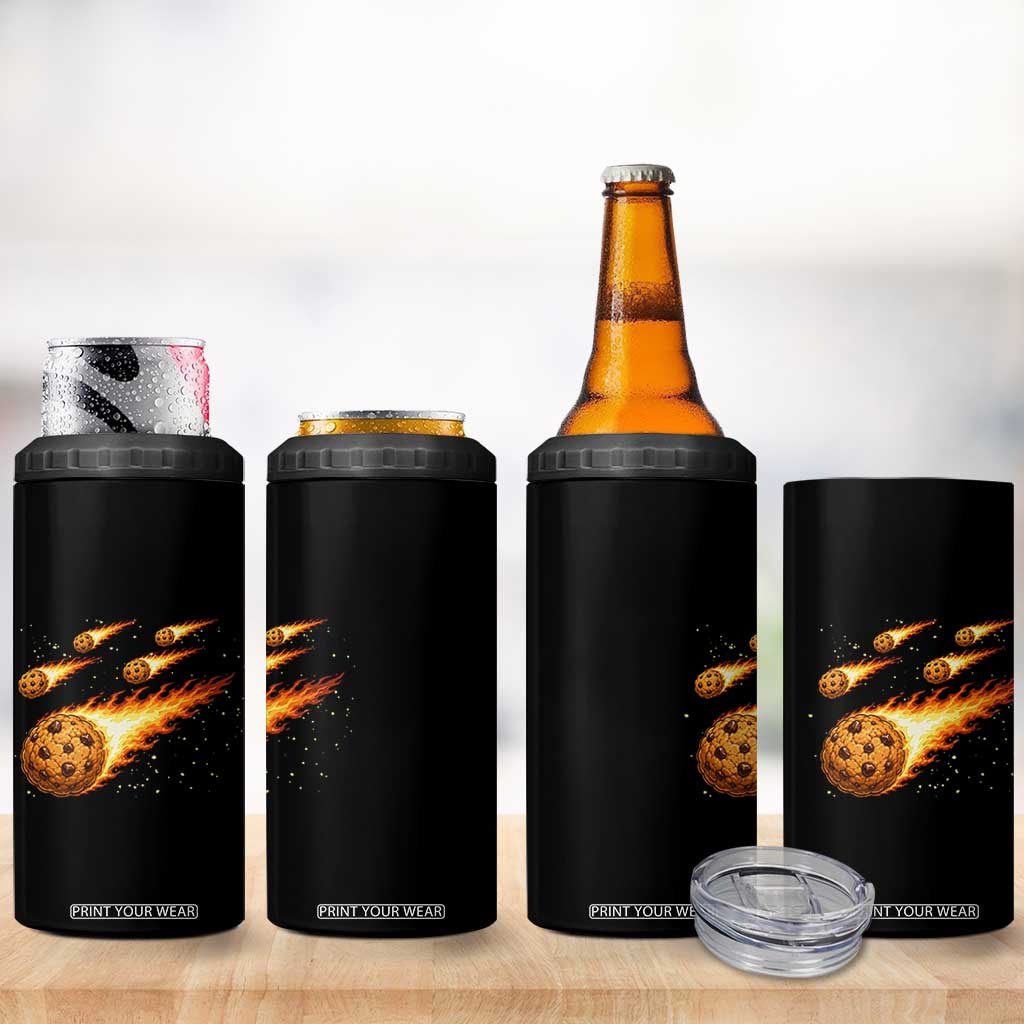 Cookie Meteor Shower 4 in 1 Can Cooler Tumbler Funny Space Dessert TS12 Print Your Wear