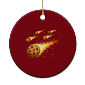 Cookie Meteor Shower Ceramic Ornament Funny Space Dessert TS12 1pc Red Print Your Wear