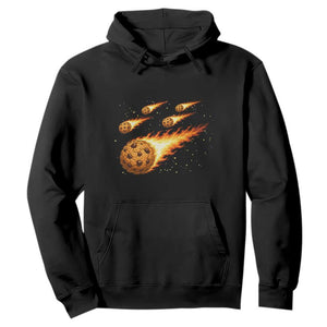 Cookie Meteor Shower Hoodie Funny Space Dessert TS12 Black Print Your Wear