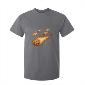 Cookie Meteor Shower T Shirt For Kid Funny Space Dessert TS12 Charcoal Print Your Wear