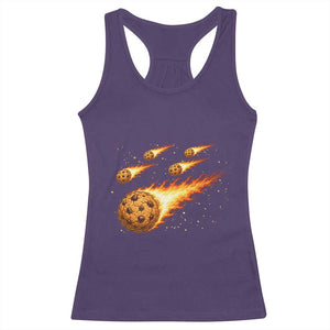Cookie Meteor Shower Racerback Tank Top Funny Space Dessert TS12 Purple Print Your Wear