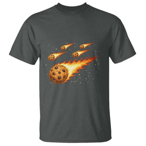 Cookie Meteor Shower T Shirt Funny Space Dessert TS12 Dark Heather Print Your Wear