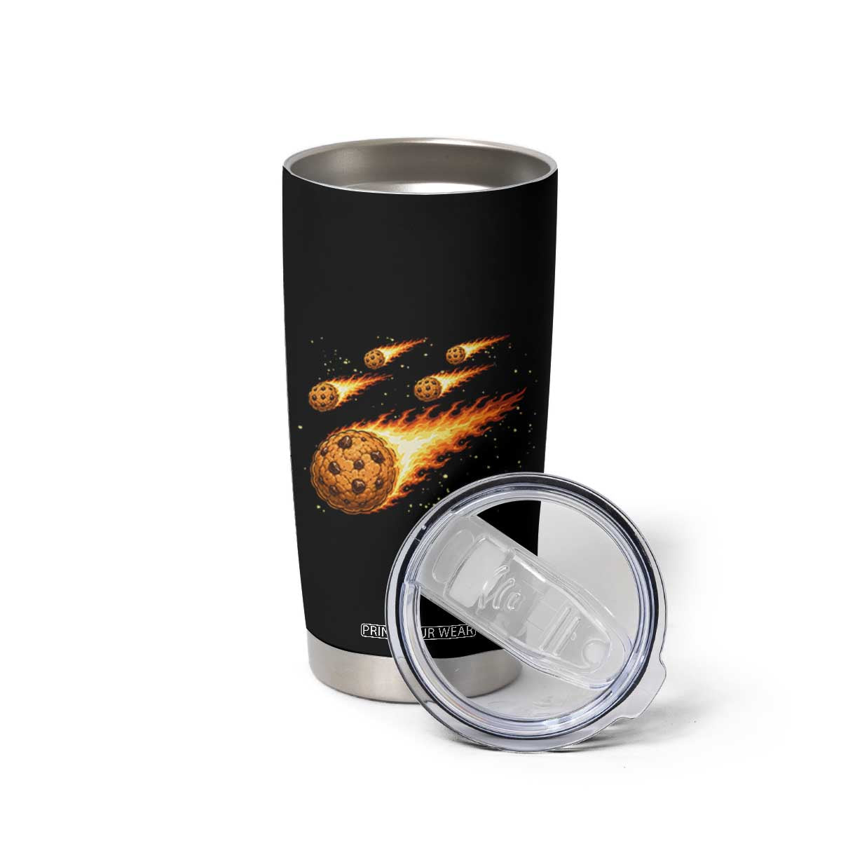 Cookie Meteor Shower Tumbler Cup Funny Space Dessert TS12 Print Your Wear