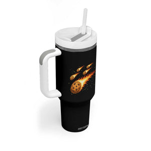 Cookie Meteor Shower Tumbler With Handle Funny Space Dessert TS12 Print Your Wear