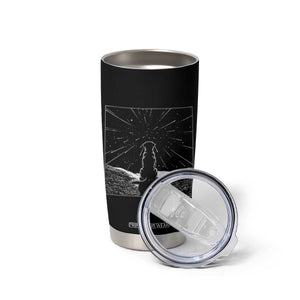 Meteor Shower Science Gift Tumbler Cup Dog Watching Stars TS12 Print Your Wear