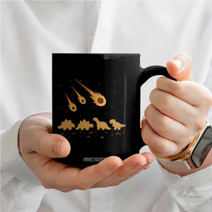 Funny Dino Chicken Nuggets Meteor Shower Coffee Mug Food Lover TS12 Print Your Wear