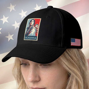 Womens History Month Sacagawea Baseball Cap Native American Heritage Graphic TS12 Print Your Wear