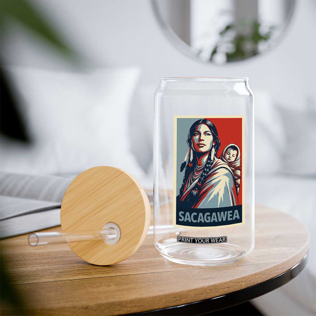 Womens History Month Sacagawea Glass Can Native American Heritage Graphic TS12 Print Your Wear