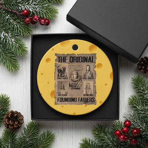 The Original Founding Fathers Ceramic Ornament Native American Indigenous Leaders Graphic TS12 1pc Yellow Cheese Print Your Wear