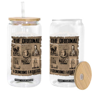 The Original Founding Fathers Glass Can Native American Indigenous Leaders Graphic TS12 Print Your Wear