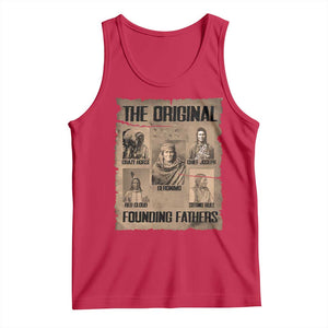The Original Founding Fathers Tank Top Native American Indigenous Leaders Graphic TS12 Red Print Your Wear