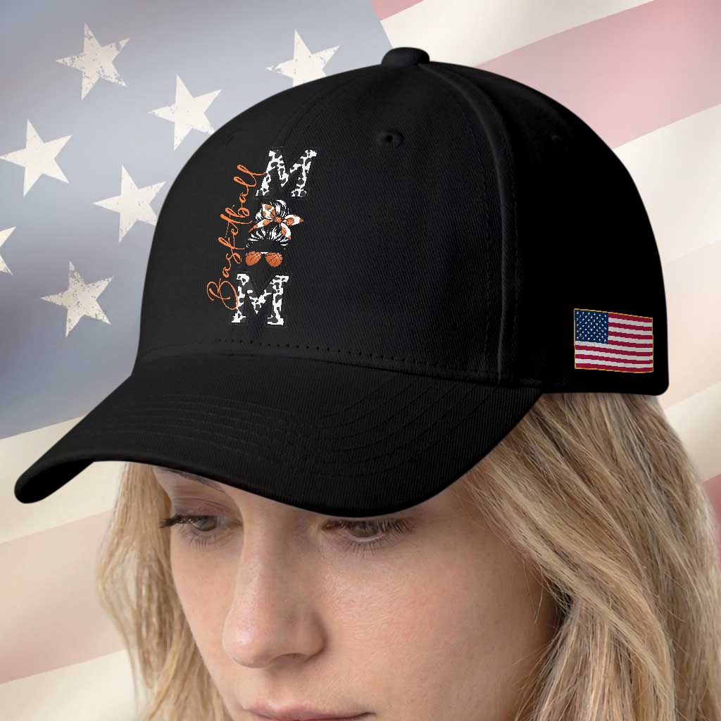 Basketball Mom Baseball Cap Retro Style Gift For Sports Lover TS12 Print Your Wear