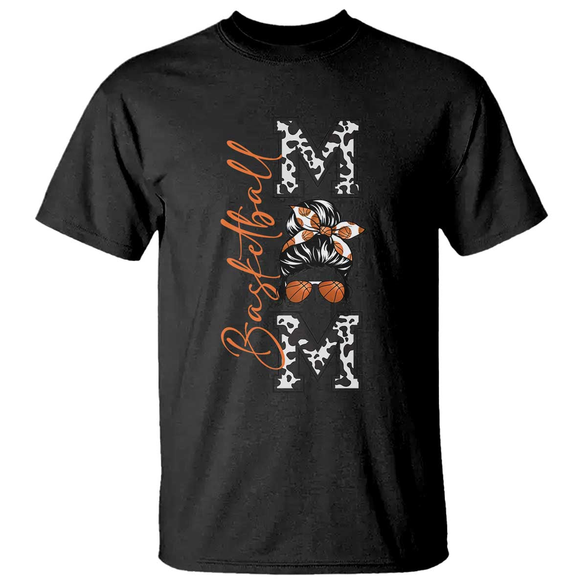 Basketball Mom T Shirt Retro Style Gift For Sports Lover TS12 Black Print Your Wear
