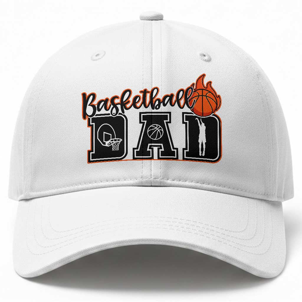 Basketball Dad Baseball Cap Gift For Sport Lover TS12 Print Your Wear