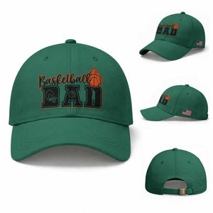 Basketball Dad Baseball Cap Gift For Sport Lover TS12 Baseball Cap Universal Fit Irish Green Print Your Wear