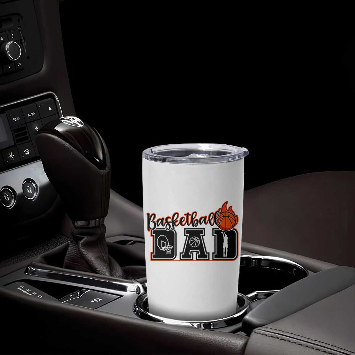 Basketball Dad Tumbler Cup Gift For Sport Lover TS12 Print Your Wear