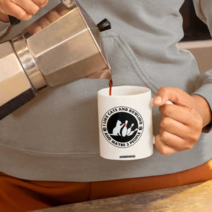 I Like Cats And Bowling And Maybe 3 People Coffee Mug Funny Cat Lovers TS12 Print Your Wear