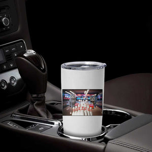 Funny Cats Bowling Battle Tumbler Cup Gift For Cat Lovers TS12 Print Your Wear