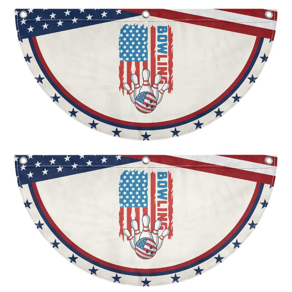 American Flag Bowling Patriotic Fan Flag Bowler Gift TS12 2pcs pack Classic Beige Print Your Wear