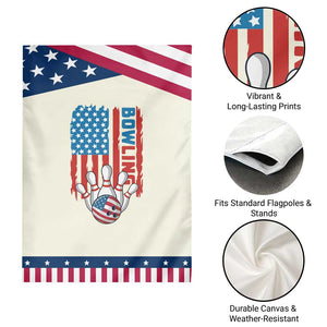 American Flag Patriotic Bowling Garden Flag Bowler Gift TS12 Print Your Wear