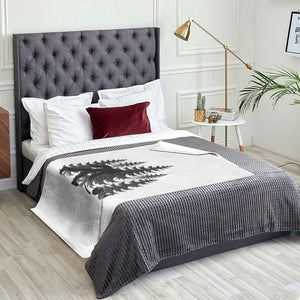 Funny Bigfoot Bowler Throw Blanket Bowling Strike Sports Lover Gift TS12 Print Your Wear
