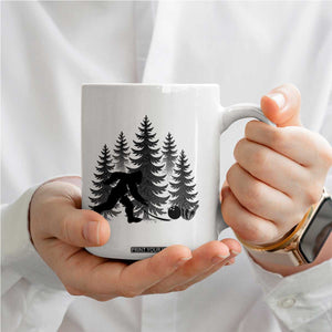 Funny Bigfoot Bowler Coffee Mug Bowling Strike Sports Lover Gift TS12 Print Your Wear