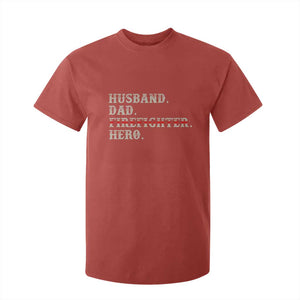 First Responder Pride T Shirt For Kid Husband Dad Firefighter Hero