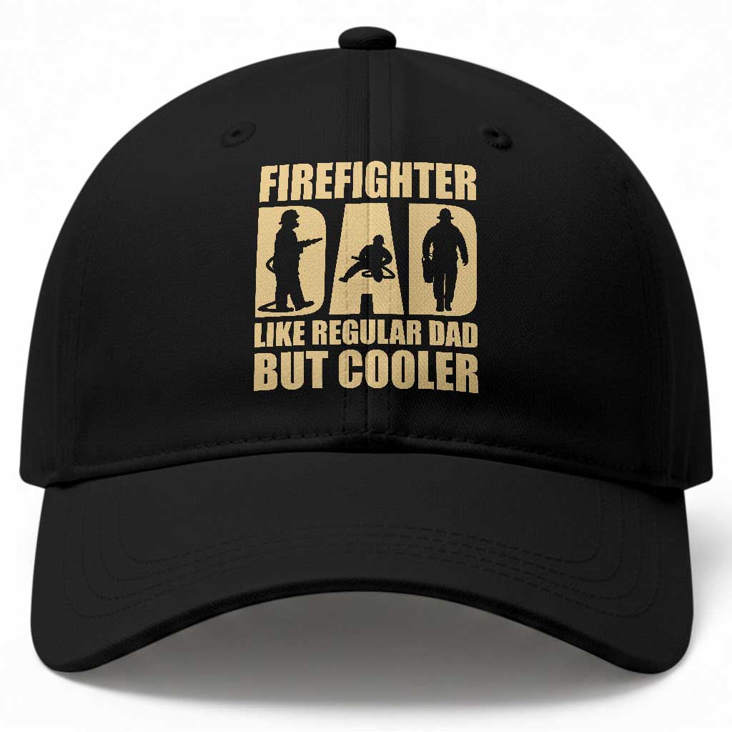 Firefighter Dad Baseball Cap Like Regular Dad But Cooler Father Gift