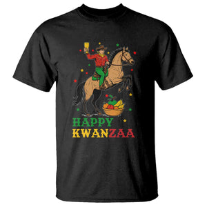 Happy Kwanzaa Cowboy T Shirt Funny African Holiday Gift TS12 Black Print Your Wear