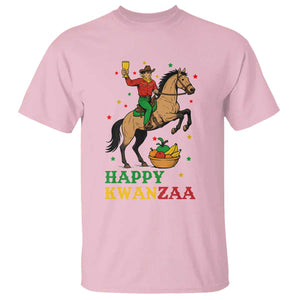 Happy Kwanzaa Cowboy T Shirt Funny African Holiday Gift TS12 Light Pink Print Your Wear