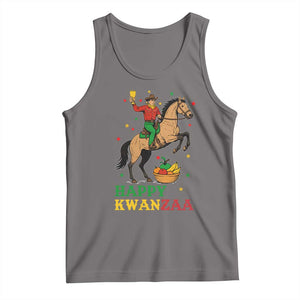 Happy Kwanzaa Cowboy Tank Top Funny African Holiday Gift TS12 Deep Heather Print Your Wear