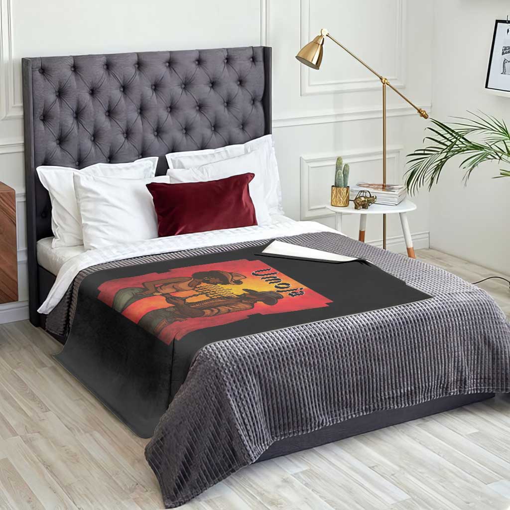 Kwanzaa Umoja Togetherness Throw Blanket Cowboy Cowgirl African Heritage Gift TS12 Print Your Wear