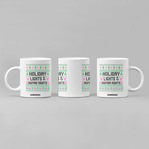Christmas Lights For Human Rights Coffee Mug Equality Supporter Gift TS12 Print Your Wear