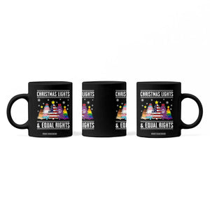 Xmas Lights Equal Rights Ugly Sweater Activism Gift Coffee Mug TS12 Print Your Wear
