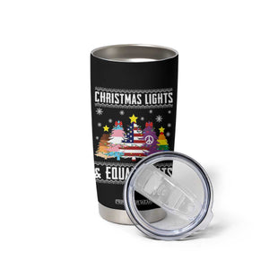 Xmas Lights Equal Rights Ugly Sweater Activism Gift Tumbler Cup TS12 Print Your Wear
