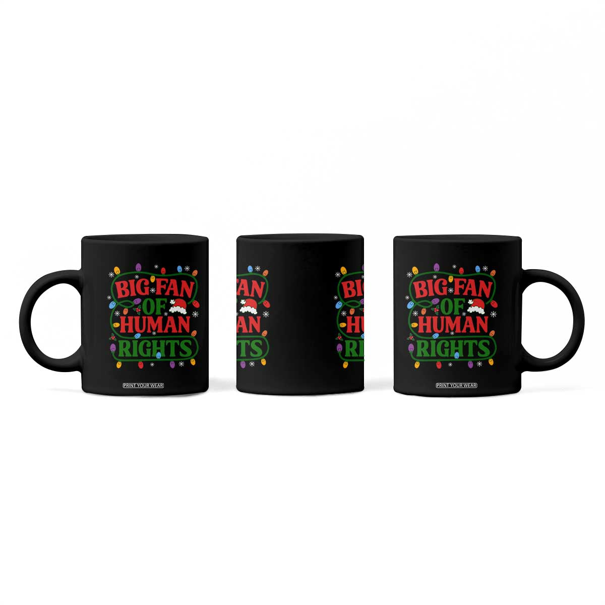 Big Fan Of Human Rights Coffee Mug Equality Activists Christmas Gift TS12 Print Your Wear