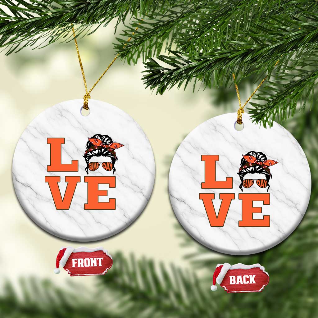 Love Vintage Cool Pun Girl Ceramic Ornament Game Day Gift TS12 1pc White Marble Print Your Wear