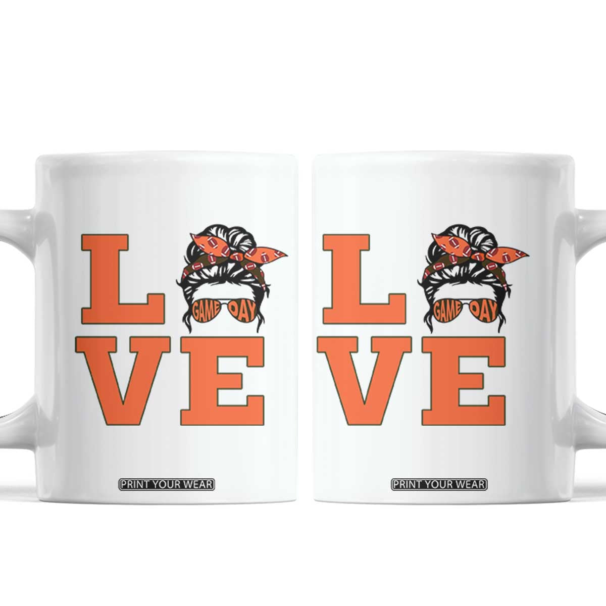Love Vintage Cool Pun Girl Coffee Mug Game Day Gift TS12 White Print Your Wear