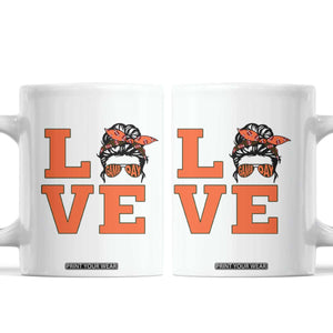 Love Vintage Cool Pun Girl Coffee Mug Game Day Gift TS12 White Print Your Wear