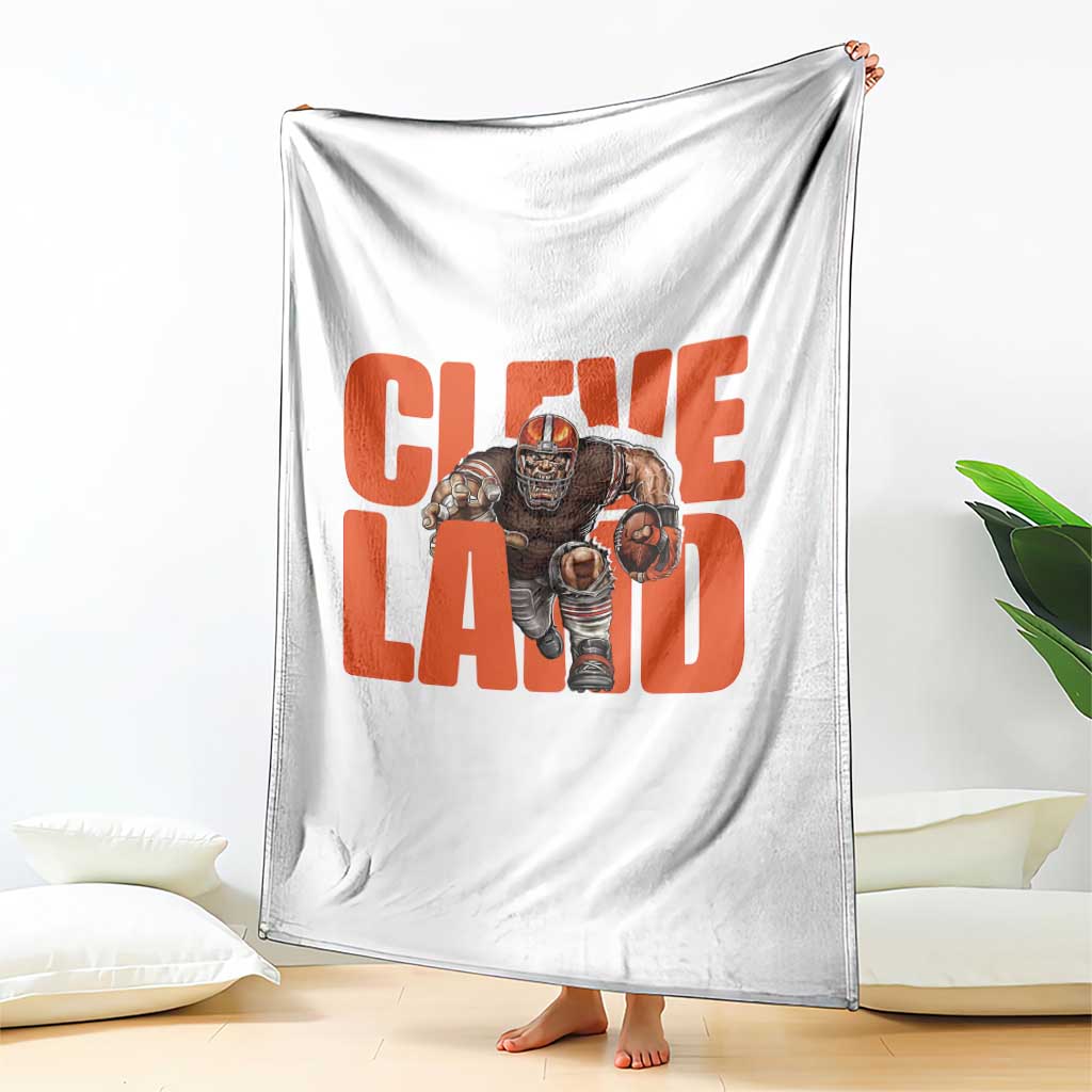 CFBB Midwest Football Player Gift Throw Blanket TS12 Print Your Wear