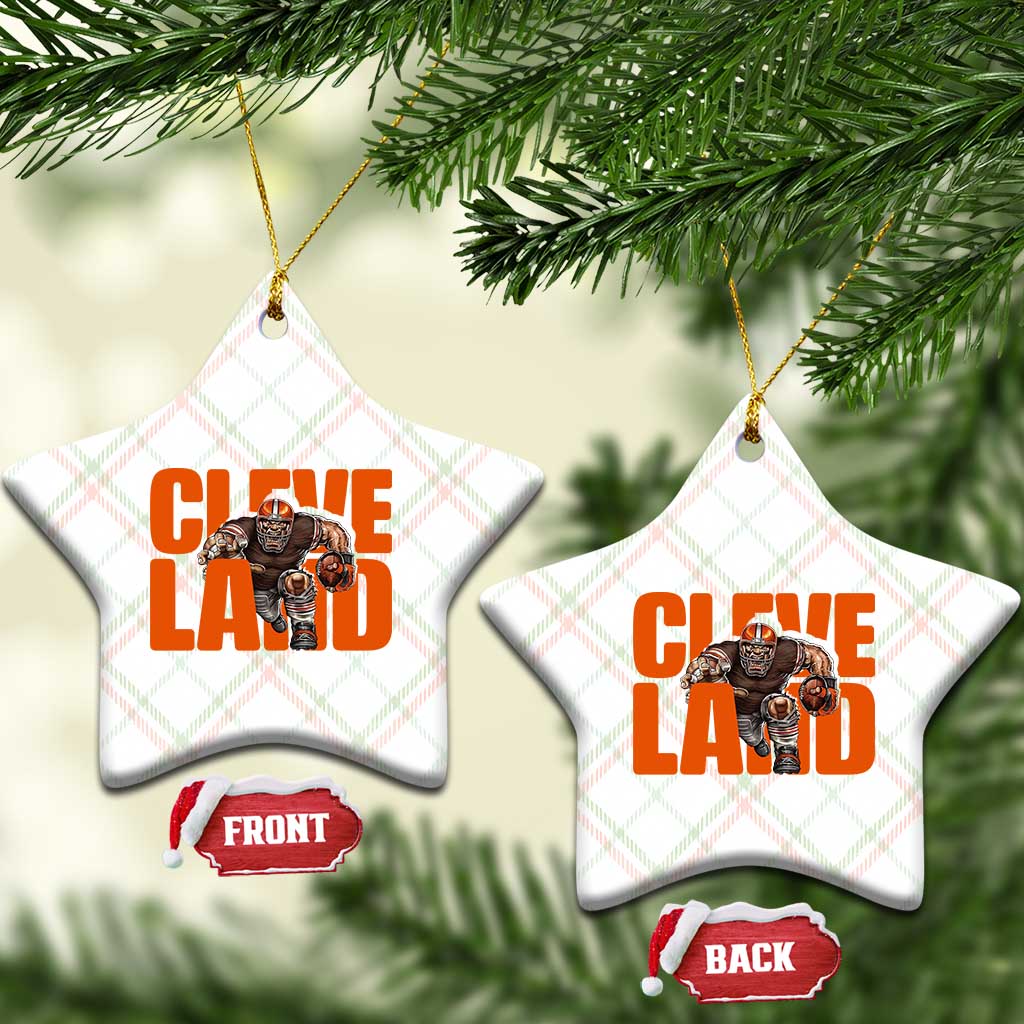 CFBB Midwest Football Player Gift Ceramic Ornament TS12 Print Your Wear