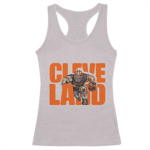 CFBB Midwest Football Player Gift Racerback Tank Top TS12 Ice Gray Print Your Wear