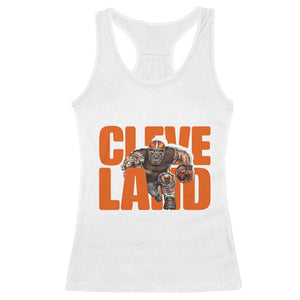 CFBB Midwest Football Player Gift Racerback Tank Top TS12 White Print Your Wear