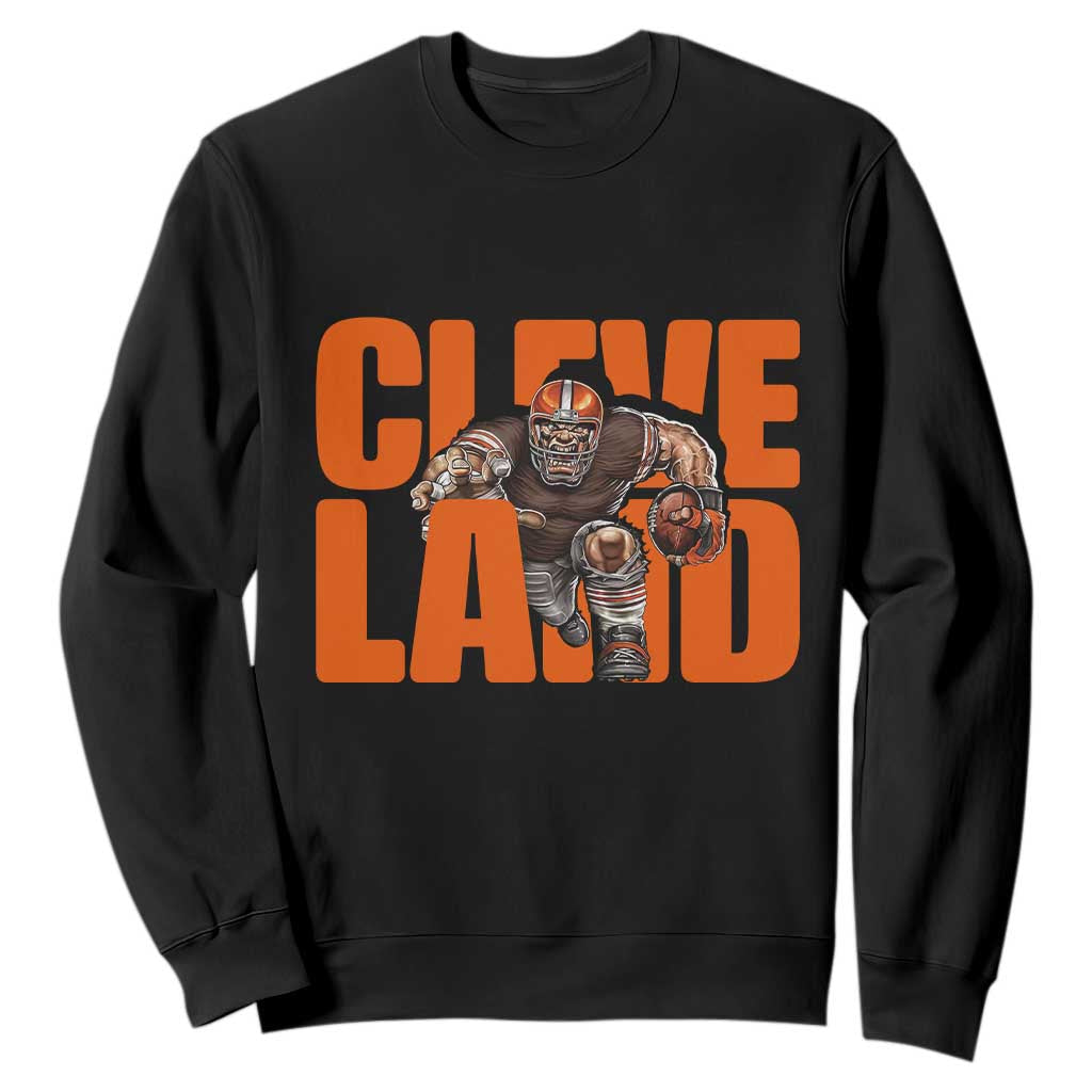 CFBB Midwest Football Player Gift Sweatshirt TS12 Black Print Your Wear