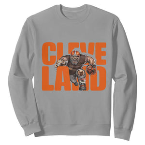 CFBB Midwest Football Player Gift Sweatshirt TS12 Sport Gray Print Your Wear
