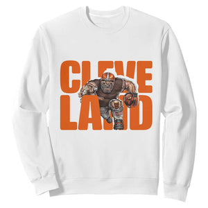 CFBB Midwest Football Player Gift Sweatshirt TS12 White Print Your Wear