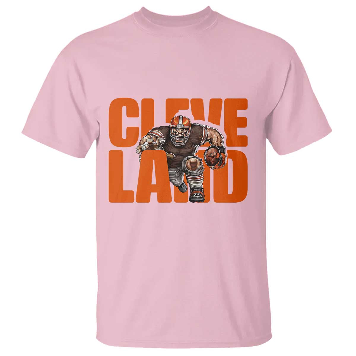 CFBB Midwest Football Player Gift T Shirt TS12 Light Pink Print Your Wear