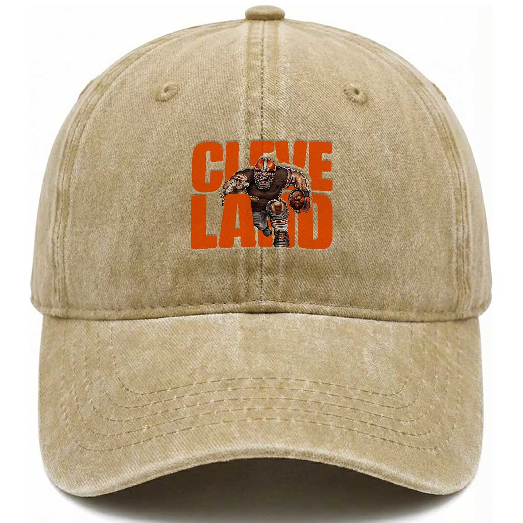 CFBB Midwest Football Player Gift Washed Cotton Baseball Cap TS12 Print Your Wear