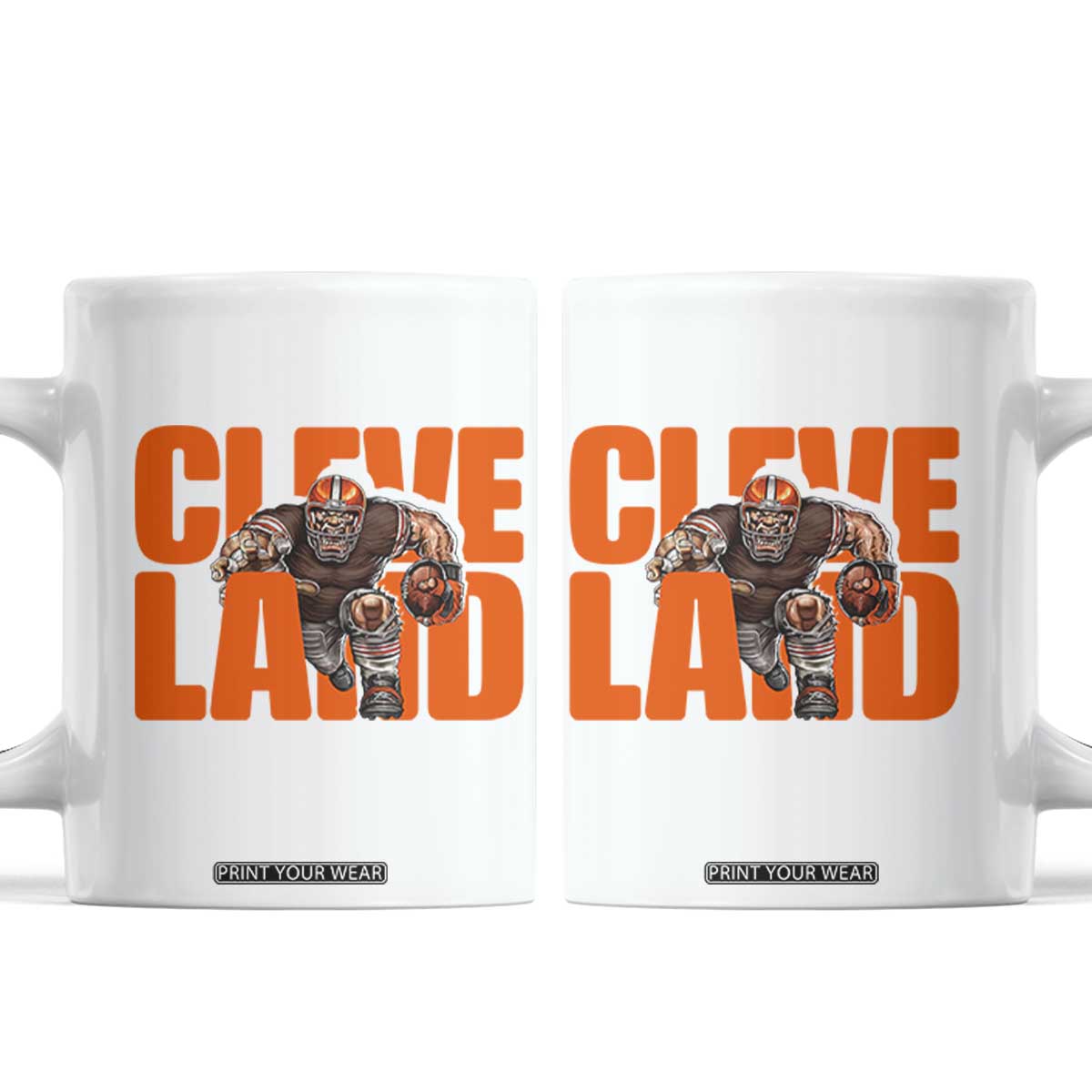 CFBB Midwest Football Player Gift Coffee Mug TS12 White Print Your Wear